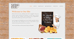 Desktop Screenshot of natradfood.com